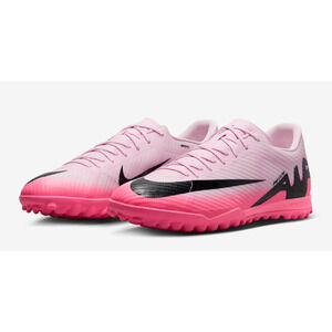Nike Mercurial Vapor 15 Academy IC Soccer Turf Shoes Mens 10.5 Pink Cleats NWOB